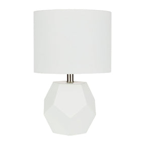 Modern European furniture - Faceted Glass Accent Table Lamp - www.oroa.com