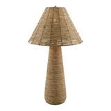 Modern European furniture - Rattan Wrapped Table Lamp - www.oroa.com