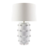 Modern European furniture - Orb Studded Ceramic Table Lamp - www.oroa.com
