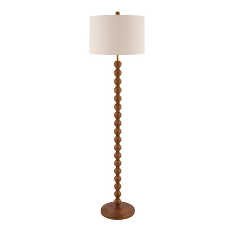 Modern European furniture - Hand-painted Wood Accent Floor Lamp - www.oroa.com