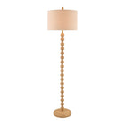 Modern European furniture - Hand-painted Wood Accent Floor Lamp - www.oroa.com