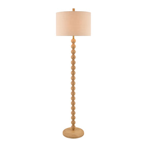 Modern European furniture - Hand-painted Wood Accent Floor Lamp - www.oroa.com