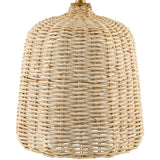 Modern European furniture - Beige Rattan Table Lamp - www.oroa.com
