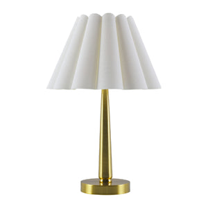   Iron Base Linen Table Lamp | Oroa.com