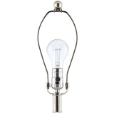 Modern European furniture - White Painted Accent Table Lamp - www.oroa.com