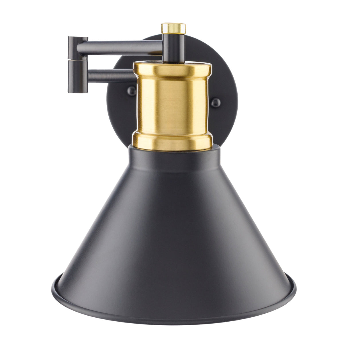   Modern European furniture - Black Metal Conical Wall Lamp - www.oroa.com | Oroa.com