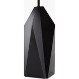 Modern European furniture - Black Iron Base Table Lamp - www.oroa.com