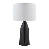 Modern European furniture - Black Iron Base Table Lamp - www.oroa.com