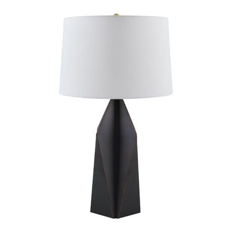 Modern European furniture - Black Iron Base Table Lamp - www.oroa.com