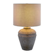 Modern European furniture - Gray Cement Accent Table Lamp - www.oroa.com