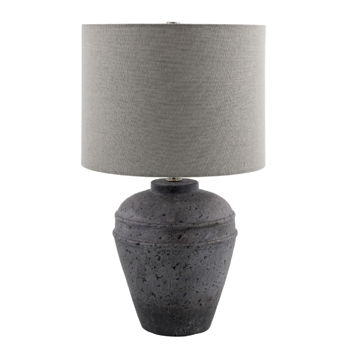   Modern European furniture - Gray Cement Accent Table Lamp - www.oroa.com | Oroa.com