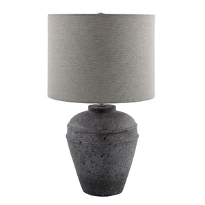   Modern European furniture - Gray Cement Accent Table Lamp - www.oroa.com | Oroa.com