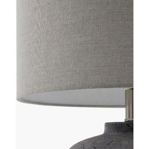   Modern European furniture - Gray Cement Accent Table Lamp - www.oroa.com | Oroa.com