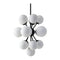 Modern European furniture - Glass Globes 16-Light Chandelier - www.oroa.com