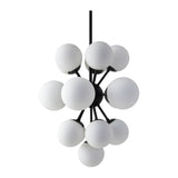 Modern European furniture - Glass Globes 16-Light Chandelier - www.oroa.com