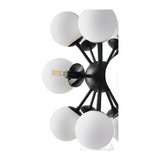 Modern European furniture - Glass Globes 16-Light Chandelier - www.oroa.com