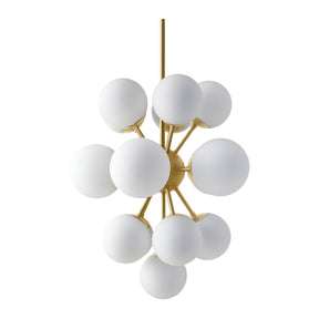 Modern European furniture - Glass Globes 16-Light Chandelier - www.oroa.com