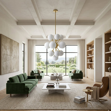   Glass Globes 16-Light Chandelier | Oroa.com