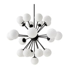 Modern European furniture - Glass Globes 25-Light Chandelier - www.oroa.com