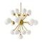Modern European furniture - Glass Globes 25-Light Chandelier - www.oroa.com
