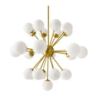 Modern European furniture - Glass Globes 25-Light Chandelier - www.oroa.com
