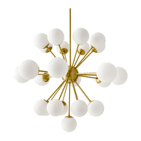Modern European furniture - Glass Globes 25-Light Chandelier - www.oroa.com