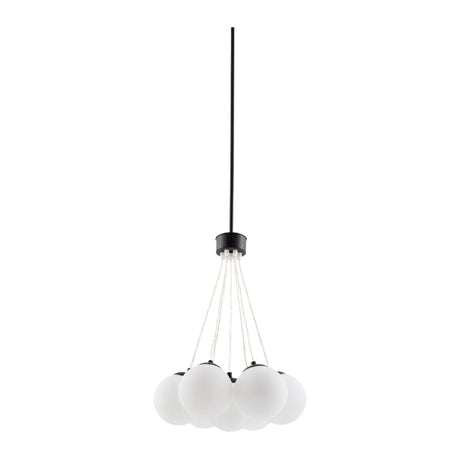 Modern European furniture - Glass Globes 7-Light Chandelier - www.oroa.com