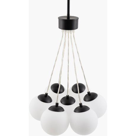 Modern European furniture - Glass Globes 7-Light Chandelier - www.oroa.com