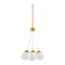 Modern European furniture - Glass Globes 7-Light Chandelier - www.oroa.com