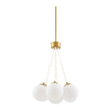 Modern European furniture - Glass Globes 7-Light Chandelier - www.oroa.com