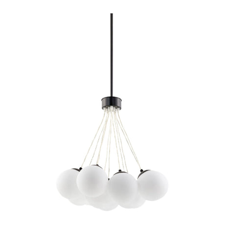 Modern European furniture - Glass Globes 11-Light Chandelier - www.oroa.com