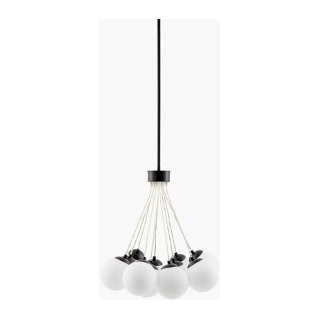 Modern European furniture - Glass Globes 11-Light Chandelier - www.oroa.com