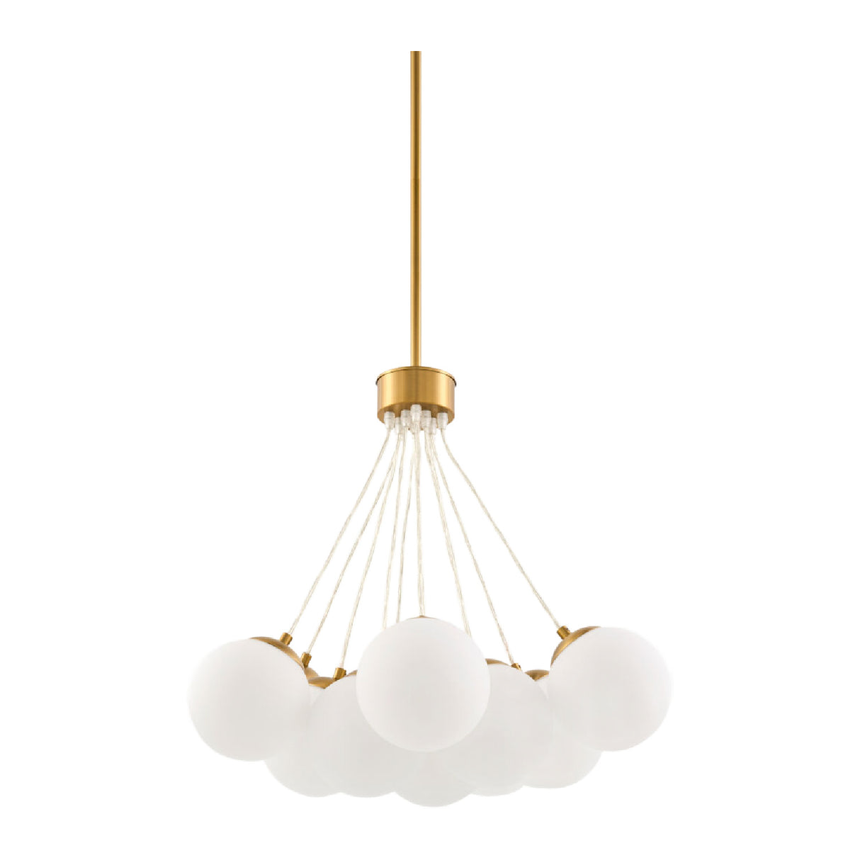   Glass Globes 11-Light Chandelier | Oroa.com