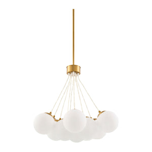   Glass Globes 11-Light Chandelier | Oroa.com