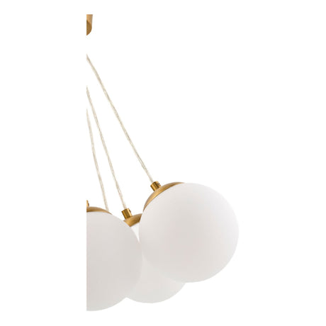 Modern European furniture - Glass Globes 11-Light Chandelier - www.oroa.com