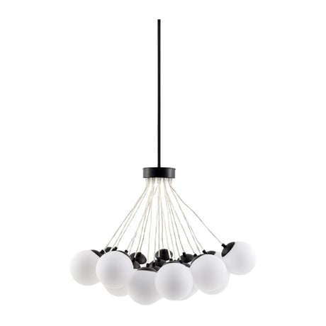 Modern European furniture - Glass Globes 19-Light Chandelier - www.oroa.com