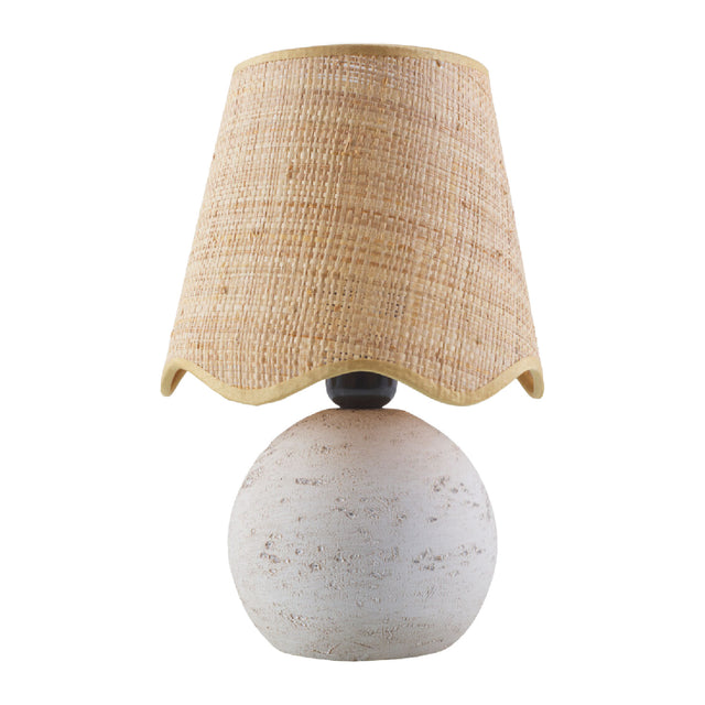 Modern European furniture - Organic Round Base Table Lamp - www.oroa.com