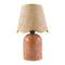 Modern European furniture - Organic Textured Base Table Lamp - www.oroa.com