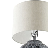 Modern European furniture - Antiqued Black Accent Table Lamp - www.oroa.com