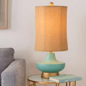   Turquoise Base Accent Table Lamp | Oroa.com