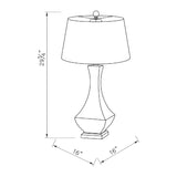 Modern European furniture - Silk-Inspired Shade Table Lamp - www.oroa.com