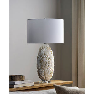   Modern European furniture - White Inlaid Shell Table Lamp - www.oroa.com | Oroa.com