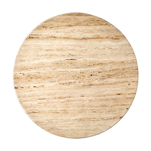   Modern furniture - Round Travertine Dining Table - www.oroa.com | Oroa.com