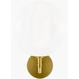 Modern European furniture - Wavy Iron Wall Lamp - www.oroa.com