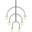 Modern European furniture - Back Arched 6-Light Chandelier - www.oroa.com