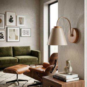   Modern European furniture - Cream Metal Wall Lamp - www.oroa.com | Oroa.com