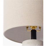 Modern European furniture - Organic-Carved Base Table Lamp - www.oroa.com