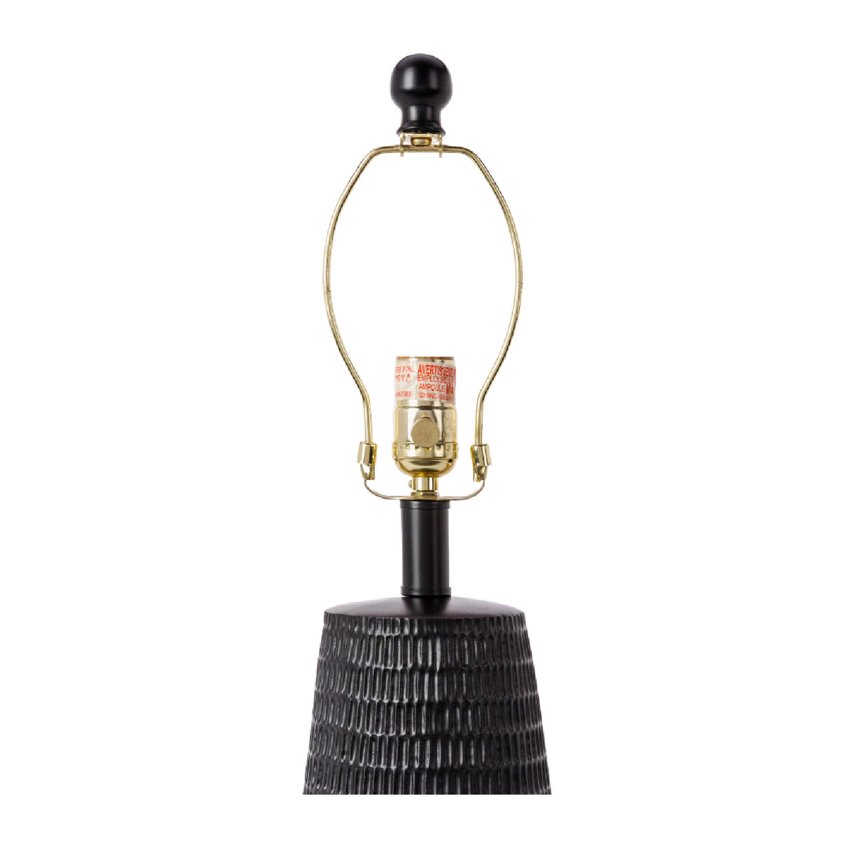   Modern European furniture - Organic-Carved Base Table Lamp - www.oroa.com | Oroa.com