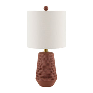   Modern European furniture - Organic-Carved Base Table Lamp - www.oroa.com | Oroa.com