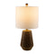 Modern European furniture - Organic-Carved Base Table Lamp - www.oroa.com